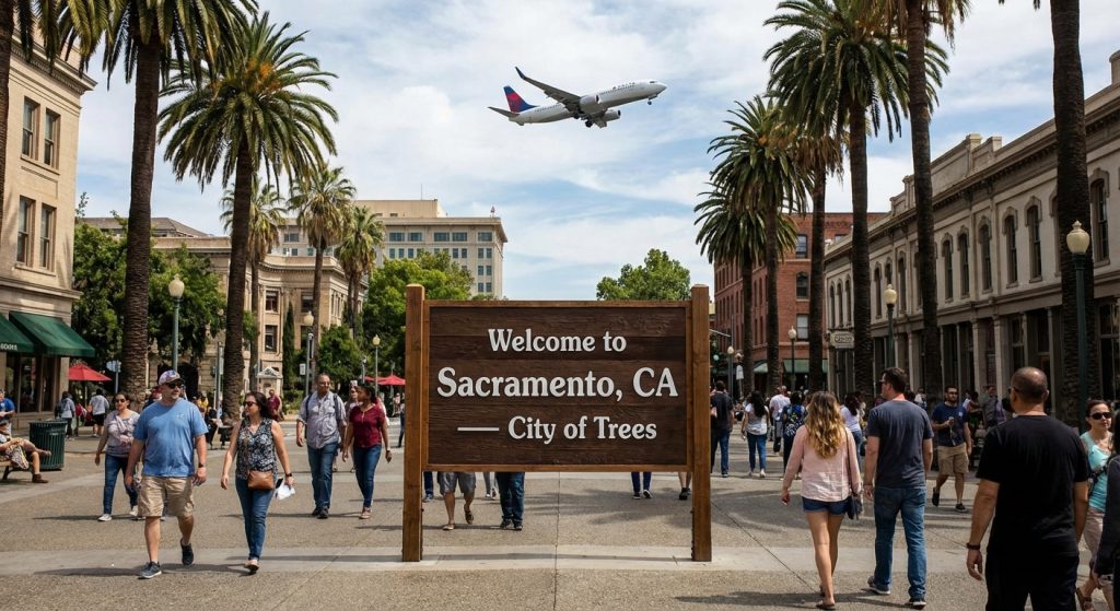 Cheap Business Class Flights to Sacramento, CA
