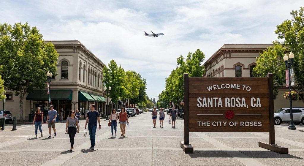 Cheap Business Class Flights to Santa Rosa, CA