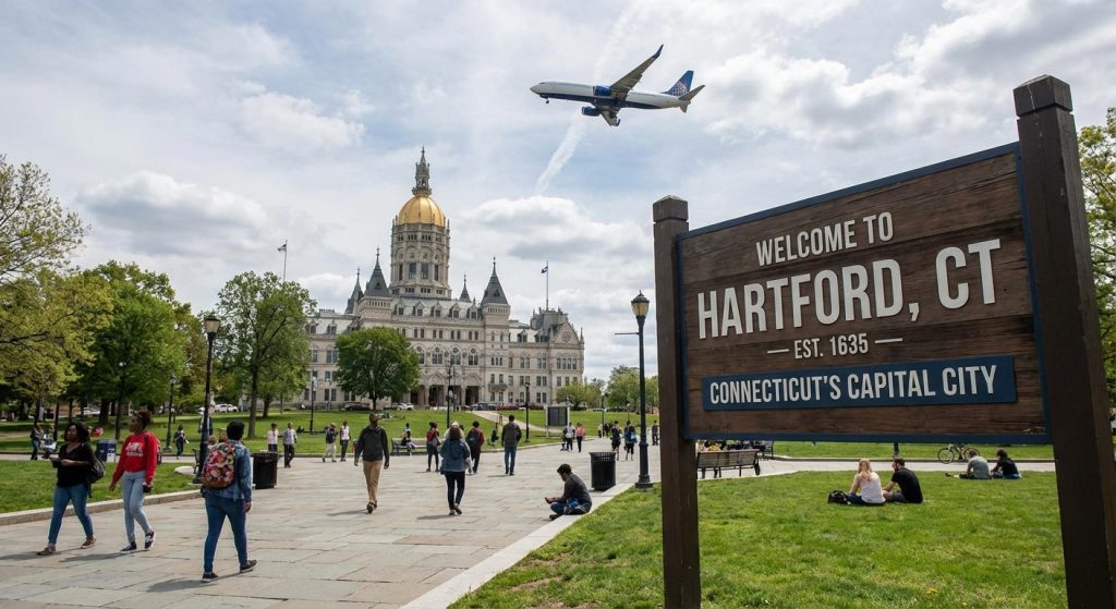 Cheap Business Class Flights to Hartford, CT