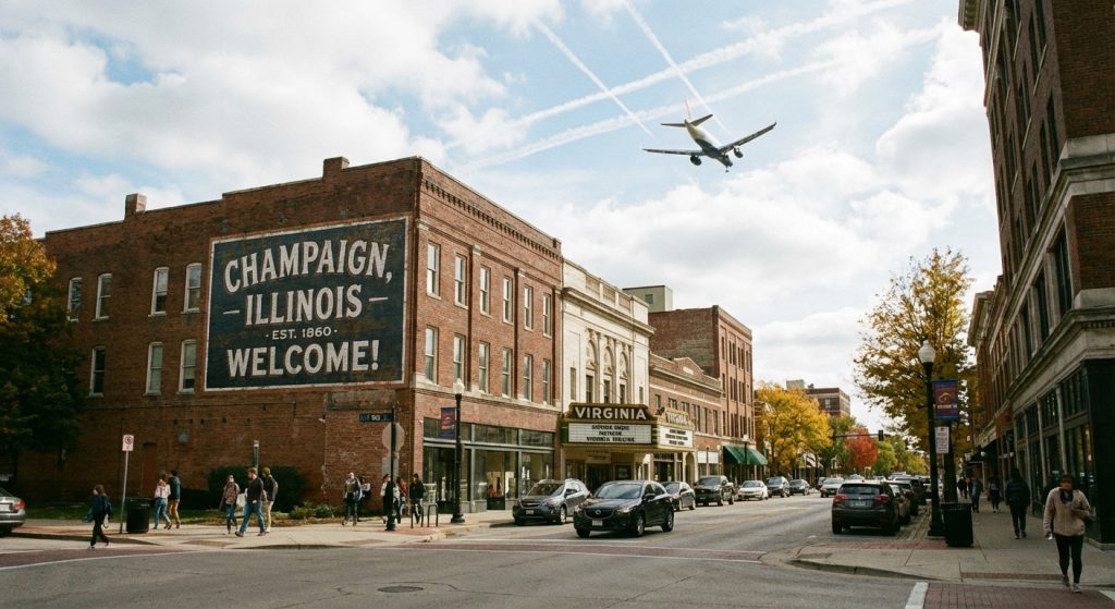 Cheap Business Class Flights to Champaign, IL