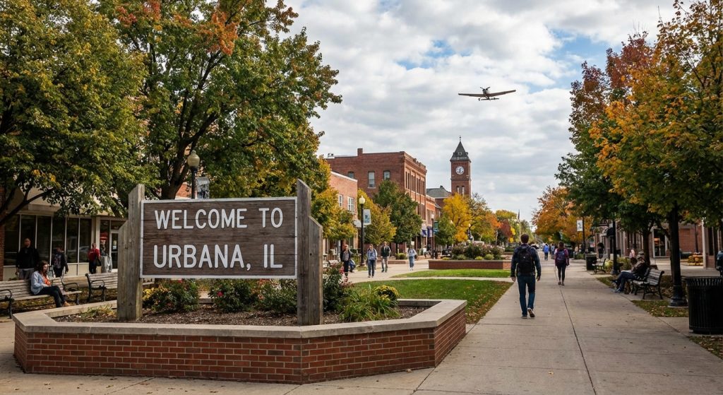 Cheap Business Class Flights to Urbana, IL