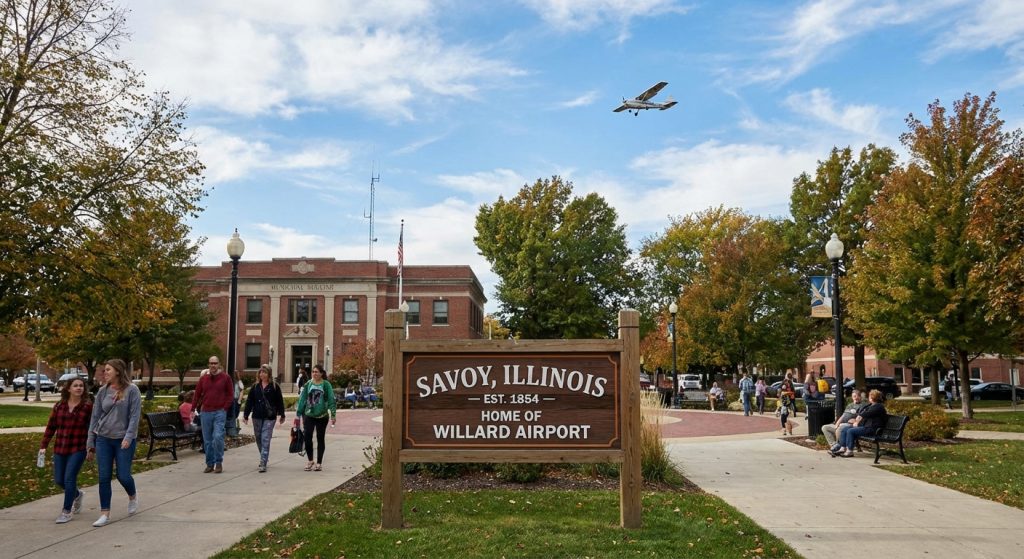 Cheap Business Class Flights to Savoy, IL