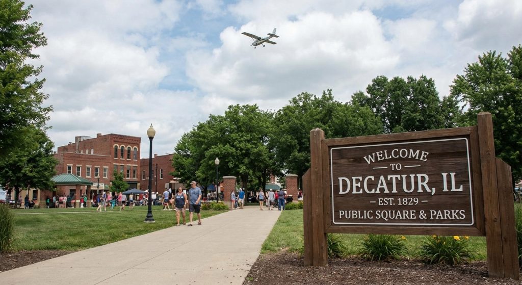 Cheap Business Class Flights to Decatur, IL