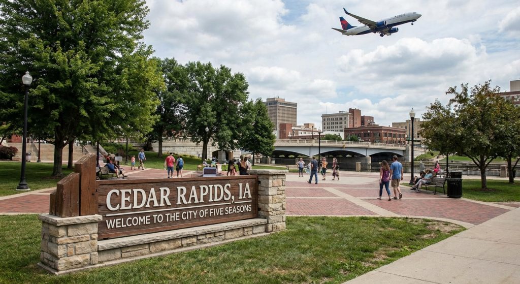 Cheap Business Class Flights to Cedar Rapids, IA