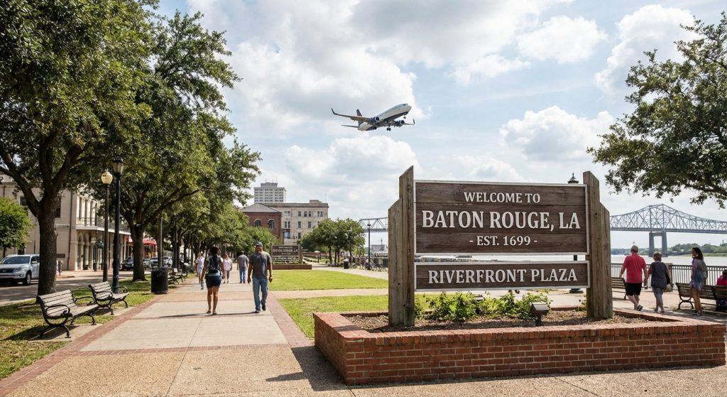 Cheap Business Class Flights to Baton Rouge, LA