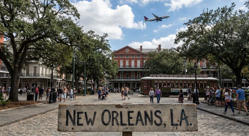 Cheap Business Class Flights to New Orleans, LA