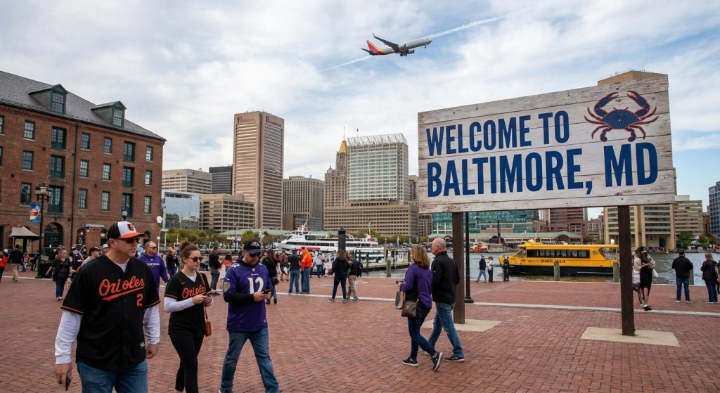 Cheap Business Class Flights to Baltimore, MD