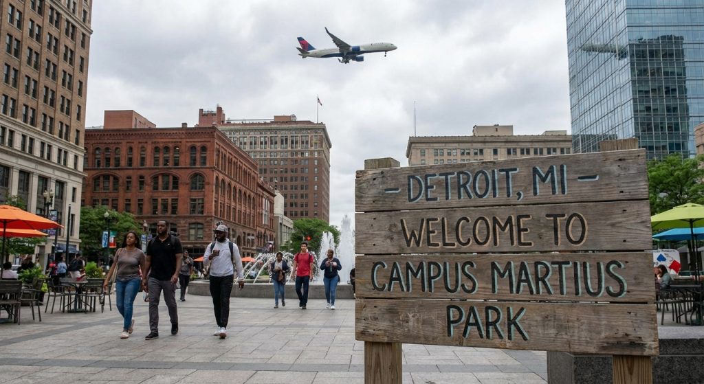 Cheap Business Class Flights to Detroit, MI