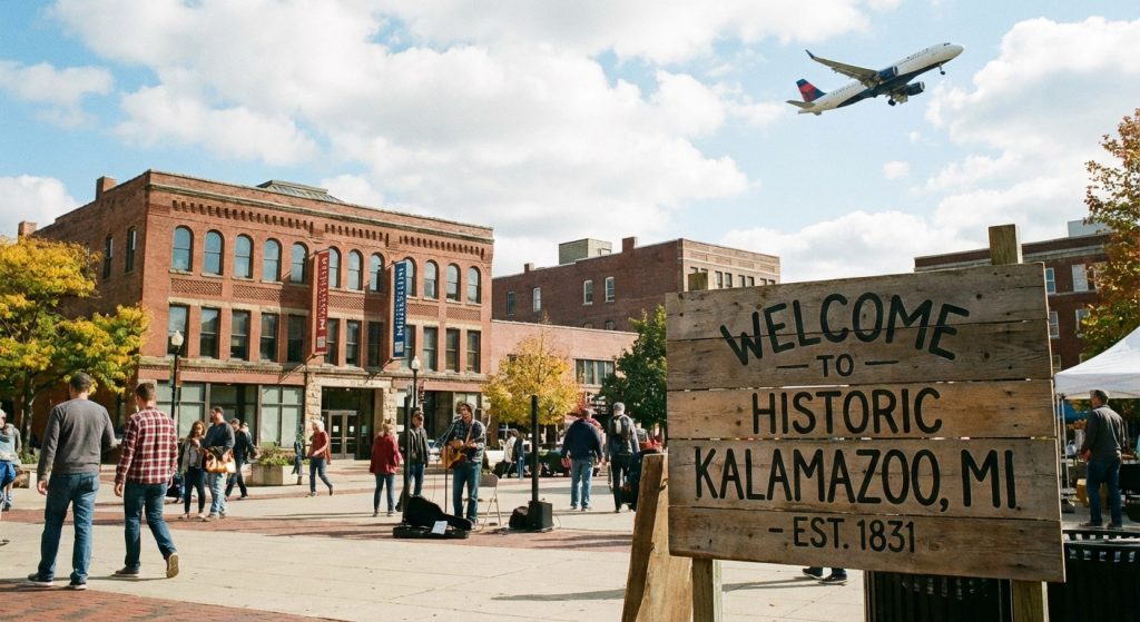 Cheap Business Class Flights to Kalamazoo, MI