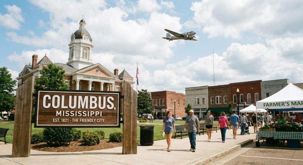 Cheap Business Class Flights to Columbus, MS