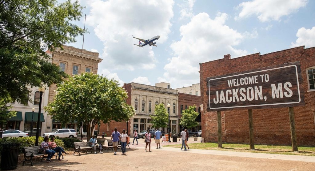 Cheap Business Class Flights to Jackson, MS