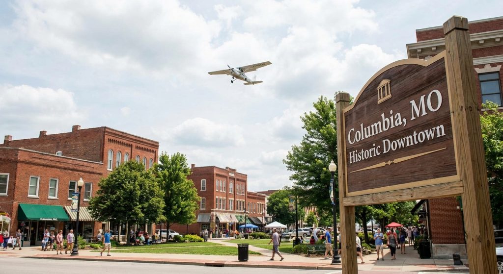 Cheap Business Class Flights to Columbia, MO
