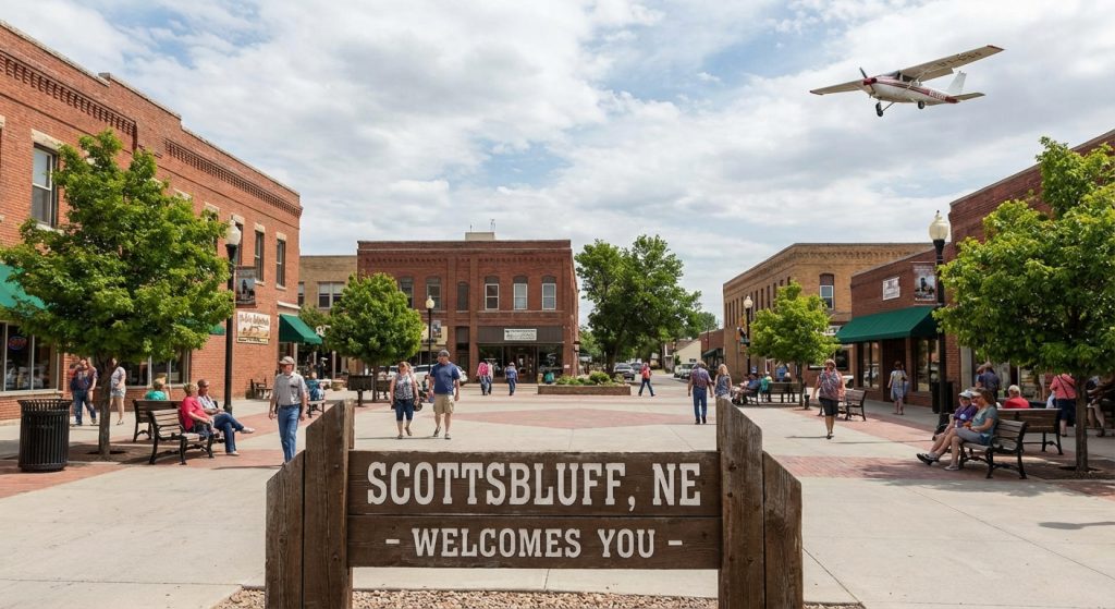 Cheap Business Class Flights to Scottsbluff, NE