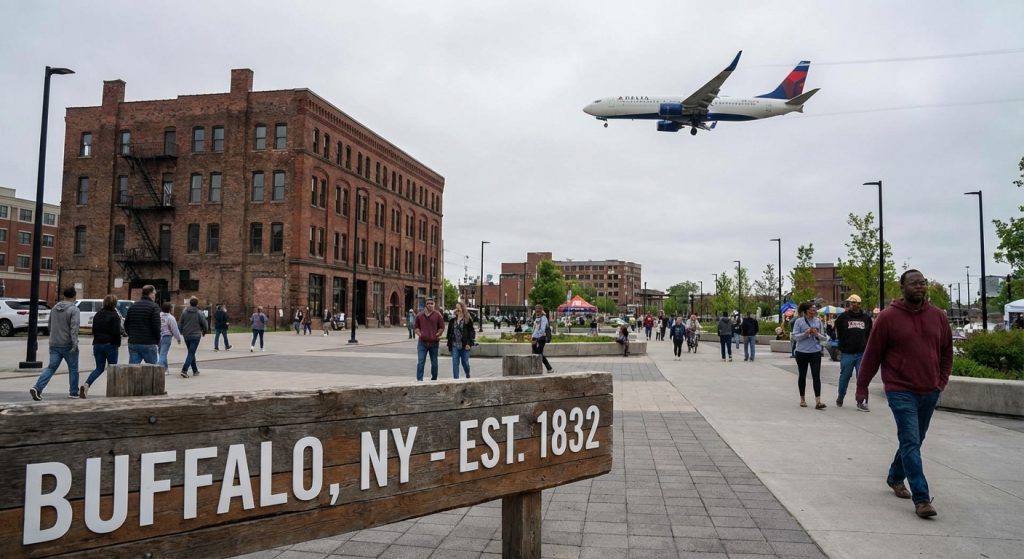 Cheap Business Class Flights to Buffalo, NY