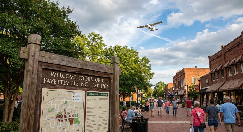 Cheap Business Class Flights to Fayetteville, NC
