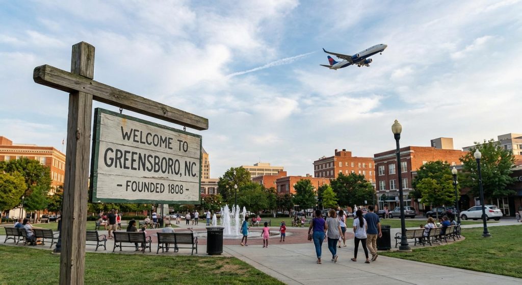 Cheap Business Class Flights to Greensboro, NC