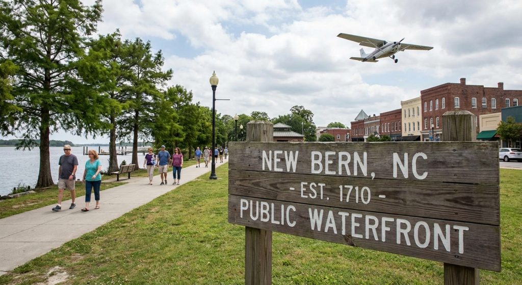 Cheap Business Class Flights to New Bern, NC