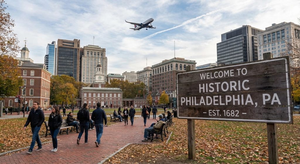 Cheap Business Class Flights to Philadelphia, PA