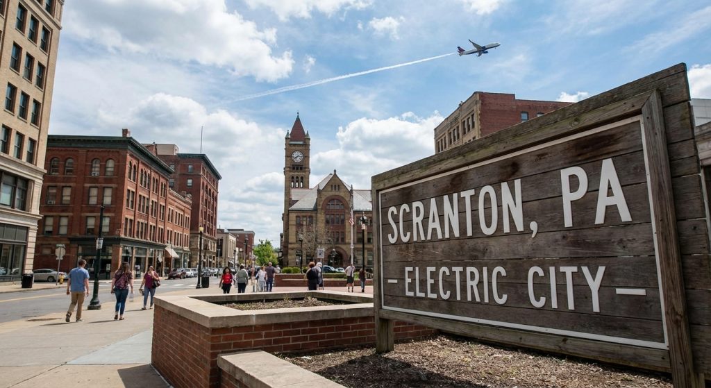Cheap Business Class Flights to Scranton, PA