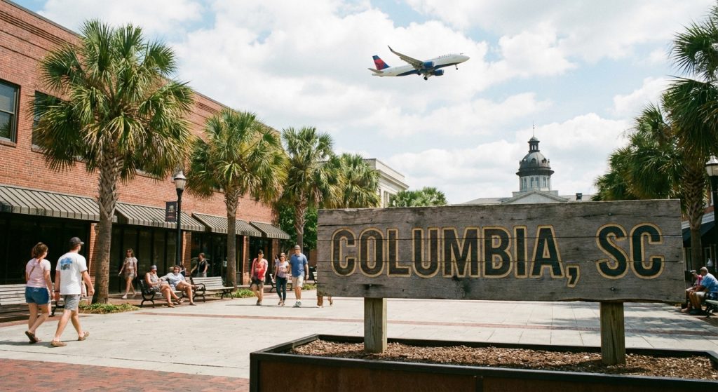 Cheap Business Class Flights to Columbia, SC