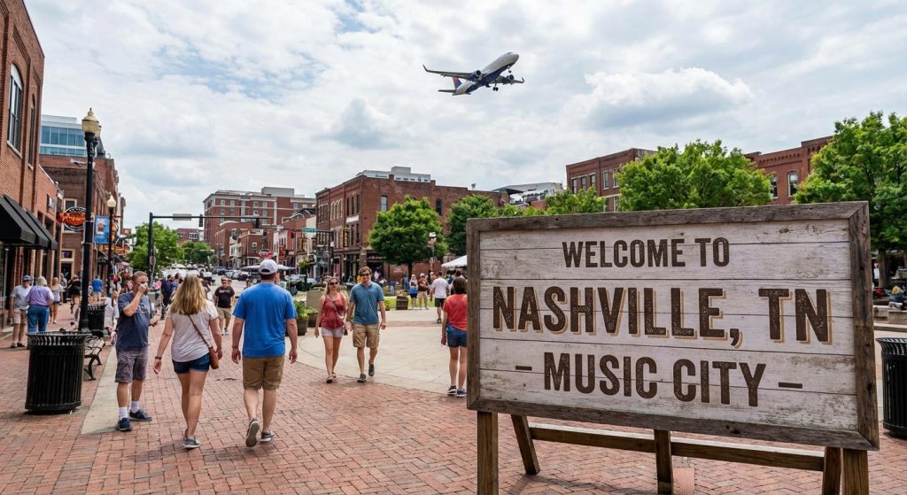 Cheap Business Class Flights to Nashville, TN